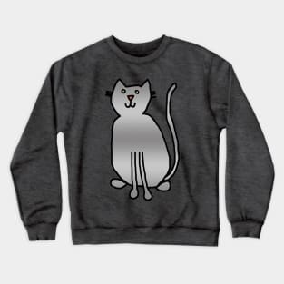 Metal Cat Crewneck Sweatshirt